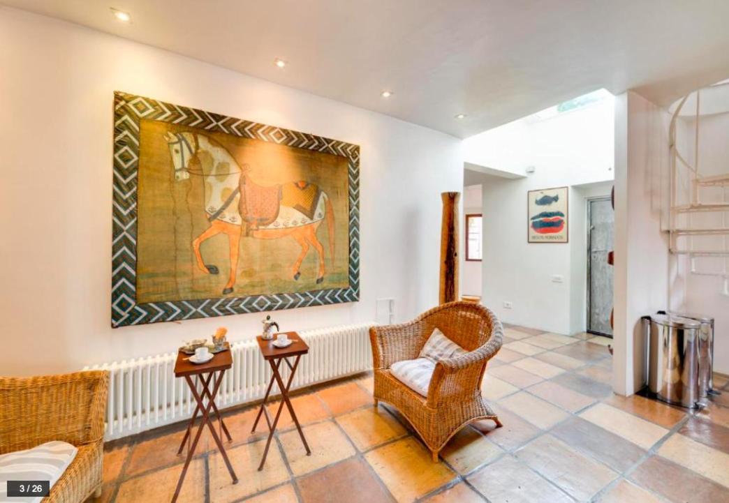 Luxury Art Apartment In Trastevere With Terrace Rome Exterior photo